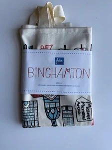 Delantal Julia Gash Binghamton Delantal Artista Británico Diseñador Beige Dibujo Nuevo con Etiquetas - Imagen 1 de 7