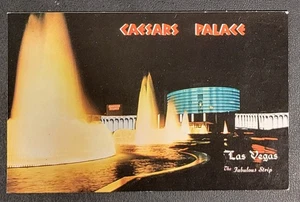 Cartolina d'epoca - Caesars Palace di notte - Las Vegas - Nevada - Foto 1 di 3