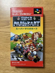 Super Mario Kart Famicom Boxed with Manual Tested Excellent - Picture 1 of 8