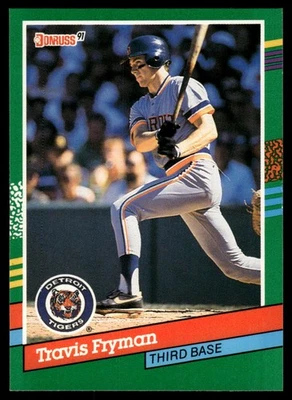 1991 Donruss #768b Travis Fryman Leaf, Inc. - Image 1 of 2