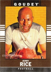 2014 Upper Deck Goodwin Champions Goudey #20 Jerry Rice San Francisco 49ers - Picture 1 of 1
