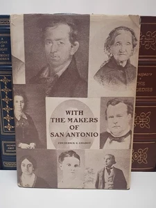 Makers of San Antonio 1972 Genealogy Latin Anglo German Families HC/DJ VG - Picture 1 of 7