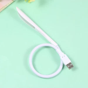 Luce Notturna LED Chiavetta USB Portatile Flessibile Lampada Tattile - Photo 1/11