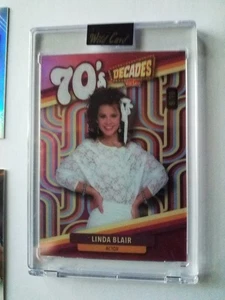 2024 Wild Card Decades 21st Century Linda Blair Rainbow Purple #/10 Sealed - Picture 1 of 1