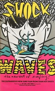 SHOCK WAVES - New Art of Surfing!, Rare, VHS, Curran, Occy, Ho, Carroll, Potter - Picture 1 of 8