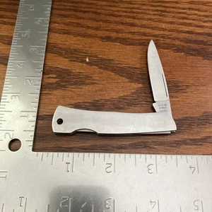 CASE XX KNIVES BRUSHED STAINLESS EXECUTIVE LOCKBACK 059L SS 1993POCKET KNIFE - Picture 1 of 6
