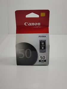 NEU OEM Canon 50 schwarze Tintenpatrone versiegelte Verpackung - Bild 1 von 2