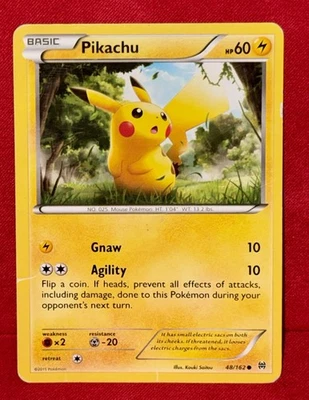 Pokémon Pikachu TCG Breakthrough Card 48/162 Regular Common - Image 1 of 2