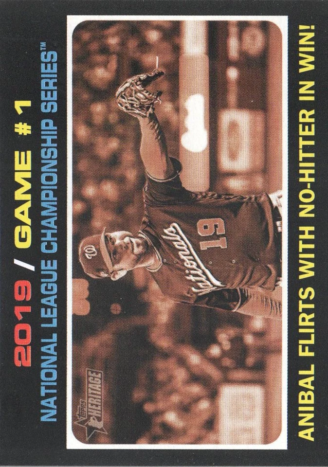 2020 Topps Heritage Baseball BASE Cards: Pick from List (#1-260) - Image 1 of 1