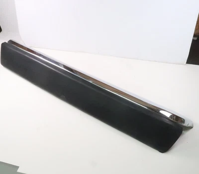 Jaguar XJ6 rear Bumper End Chrome and Rubber Left Driver side 1980-1987 - Image 1 of 4