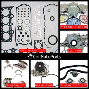 96-00 HONDA CIVIC DEL SOL1.6L D16Y5 D16Y7 D16Y8 SOHC OVERHAUL MASTER ENGINE KIT - Bild 1 von 12