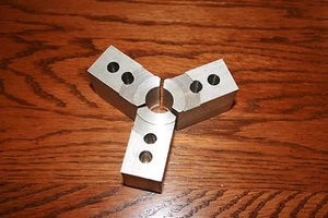 JUEGO DE MANDÍBULA SUAVE DE ALUMINIO DE 3 PARA 3 MANDÍBULA MANDÍBULA L & B PRECISIÓN PARA MICOR CENTRIC - Imagen 1 de 4
