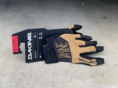 Dakine Syncline Glove Tan & Black - Full Finger Mountain Bike Gloves NWT Small - Image 1 of 4