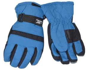 Silver Age Women's Cold Weather Waterproof Gloves Royal Blue Black - Picture 1 of 1