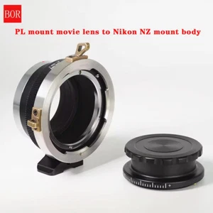 BOR PL-Z Objektivadapter mit manuellem Fokus für PL-Filmobjektiv für Nikon Z-Mount Kameras - Bild 1 von 11
