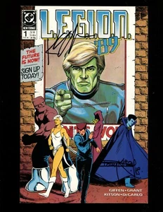 LEGION 1 (9.0) AUTO/ KITSON GIFFEN W/COA DC (s000) - Picture 1 of 2