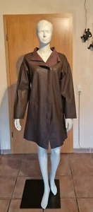 Damen Echtleder Mantel Jacke Yuki Knielang von Cigno Nero mehr als 50% Reduziert - Bild 1 von 4