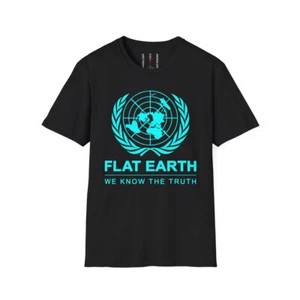 Flat Earth We Know The Truth Unisex Softstyle T-Shirt - Bild 1 von 24