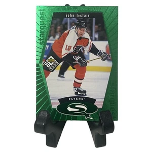 1998-99 Upper Deck UD Choice Starquest Green John LeClair Flyers A-909 - Picture 1 of 2