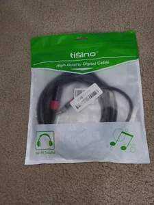 Tisino XLR Buchse auf 1/4 Zoll TRS Klinke Kabel symmetrisch/hochwertiges Kabel.      B - Bild 1 von 2