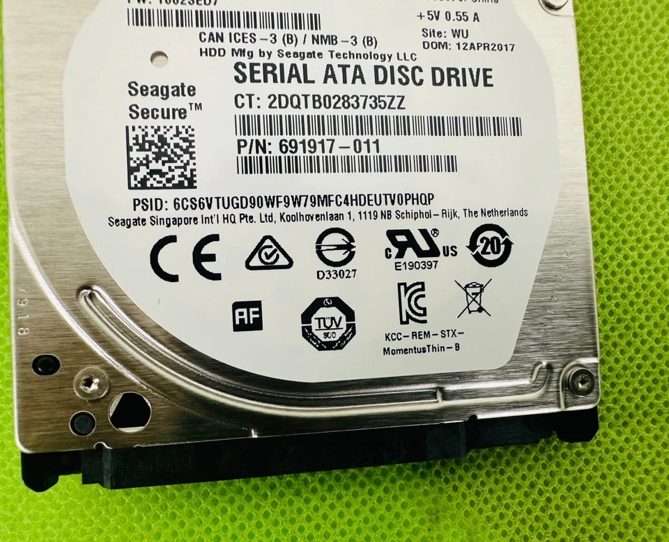 691917-001 - HP 320GB 5400RPM SATA 3Gb/s 16MB Cache - Image 1 of 2