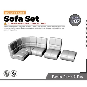 Juego de sofá modelo escena LYT87258 1/87 - Imagen 1 de 2