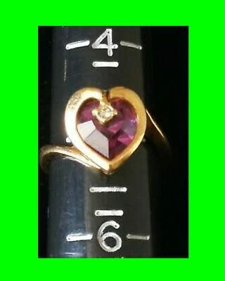 Anillo de mujer en forma de corazón 18K Foto 1 de 4