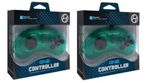 GN6 Premium Controller für Genesis (Mermaid Green) - Hyperkin 2er Pack - Bild 1 von 4