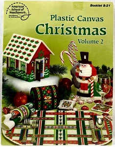 1982 ASN Christmas Volume 2 S-21 Plastic Canvas Pattern Book Vintage 15844 - Picture 1 of 8
