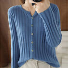 Women's fine knit sweater cashmere sweater knit jacket cardigan knit sweater GK