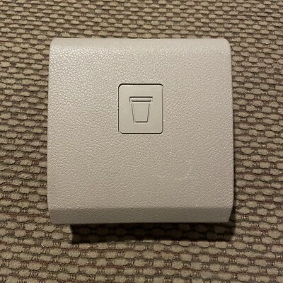 Ford Freestar 2004-2007 asiento trasero plegable portavasos bolsillo almacenamiento beige OEM Foto 1 de 4