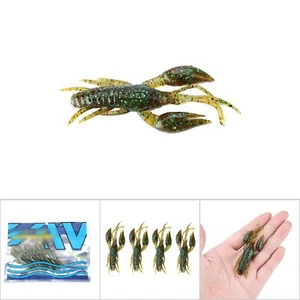 4 Stück Kunstköder Karpfenbarsch Crawfish Angelköder Weich - Bild 1 von 6