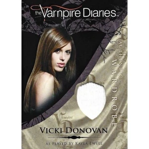 The Vampire Diaries Season 1 Kayla Ewell As Vicki Donovan Costume Relic Card - Picture 1 of 1