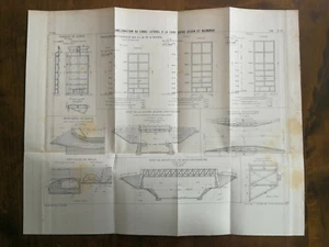 ANNALES PONT et CHAUSSEES (Dep71) amélioration du canal entre Digoin et Maimbray - Imagen 1 de 4