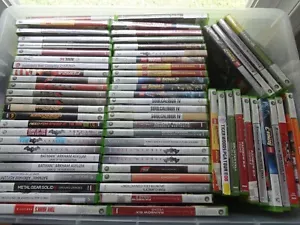 Large SELECTION XBOX 360 VIDEO GAME U CHOOSE FROM DROP DOWN Complete With Manual - Picture 1 of 292