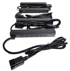 LOT OF 4 - HP PDU 411273-001 PDU MODULAR EXTENSION BAR 7-OUTLET - NEW! - Picture 1 of 6