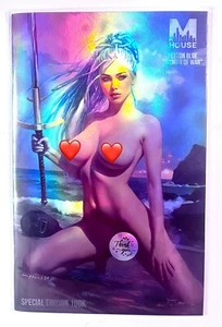 M House Special Edition 100K Peyton Blue CHROME Full Naughty by Nathan Lorenzana - Picture 1 of 1
