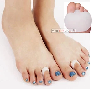 High Heels Schuhe Vorfuß Kieselsäure Gel Kissen Pad Orthesen Mittelfußknochenunterstützung - Bild 1 von 8