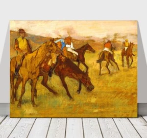 EDGAR DEGAS - Before The Horse Race - CANVAS ART PRINT POSTER - 24x16" - Bild 1 von 1
