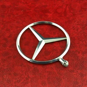 vintage 76 mm Durchmesser STERN MERCEDES BENZ Motorhaube 1970 1980 1990 - Bild 1 von 4