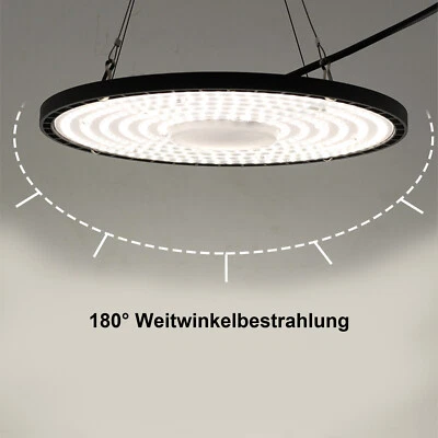 UFO LED Hallenbeleuchtung Industrielampe Hallenstrahler Hallenleuchte 200-500W - Bild 1 von 4