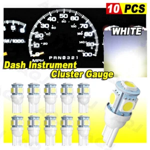 Dash Instrument Cluster white LED Light Bulbs Kit Fits 89-95 Toyota Pickup Truck - Bild 1 von 7