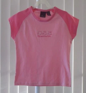 Girls USC Gamecocks Short Sleeve Shirt Pink New 10/12 - Picture 1 of 2