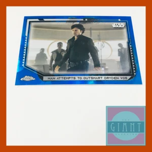 2021 Topps Star Wars Chrome Legacy Base #81 Blue /99 Refractor Trading Card - Picture 1 of 2