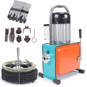 1000W Elektrische Rohrreinigungsmaschine Rohrreiniger Rohrreinigungsspirale - Bild 1 von 12