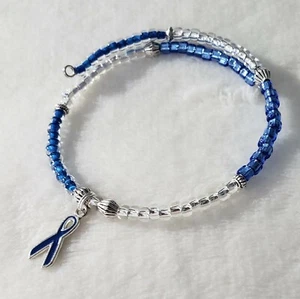 Pulsera con dije de alambre de memoria para conciencia de diabetes - Imagen 1 de 1