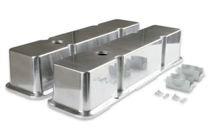 Mr. Gasket 6854 Aluminum Tall-Style Valve Covers - Polished - Picture 1 of 4