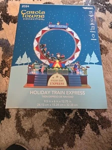 Carole Towne Lighted/Musical Jack Frost Ferris Wheel Christmas Animated Display - Picture 1 of 4