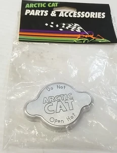 NEW OEM ARCTIC CAT ALUMINUM RADIATOR CAP COVER BILLET ALUMINUM 0639-463 ARTIC - Picture 1 of 3