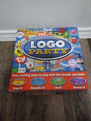 Logo Party Family Game Night Board Game Play New Spin Master Team - Image 1 of 4